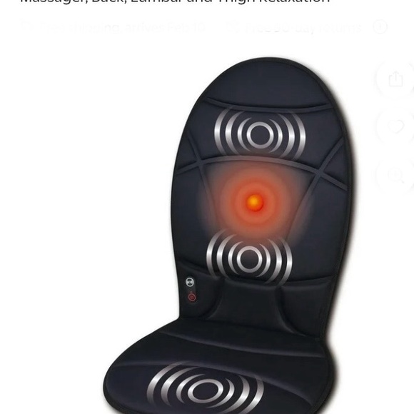 Health Touch massage seat topper new in box - Picture 4 of 4